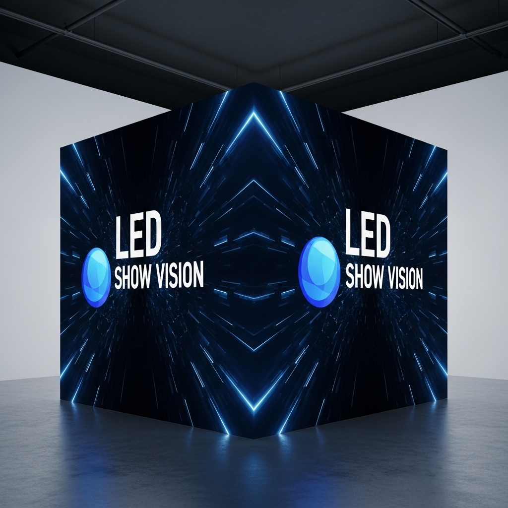 Full Video Wall Cube without Shelves