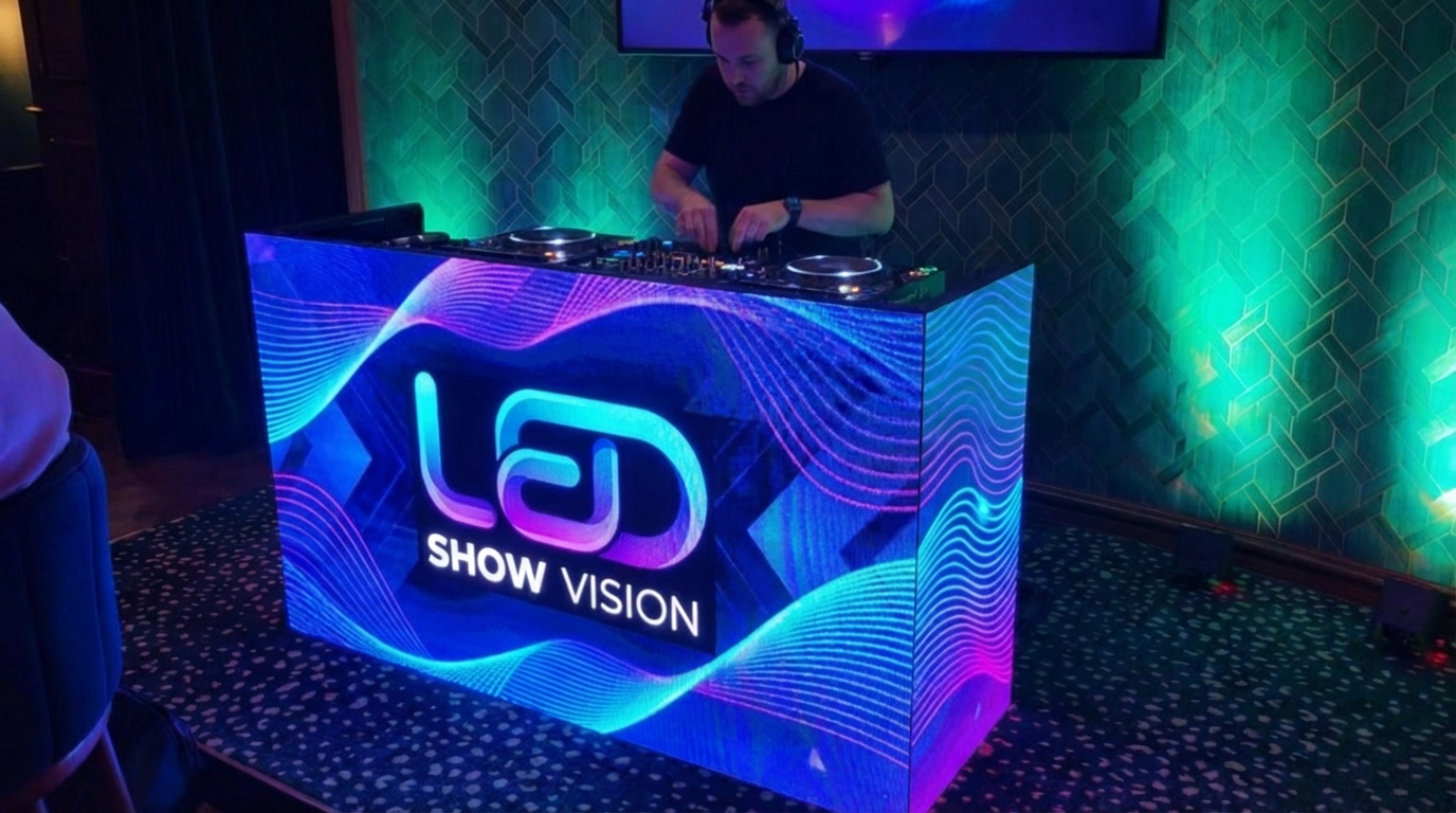 Flat LED DJ Booth Las Vegas