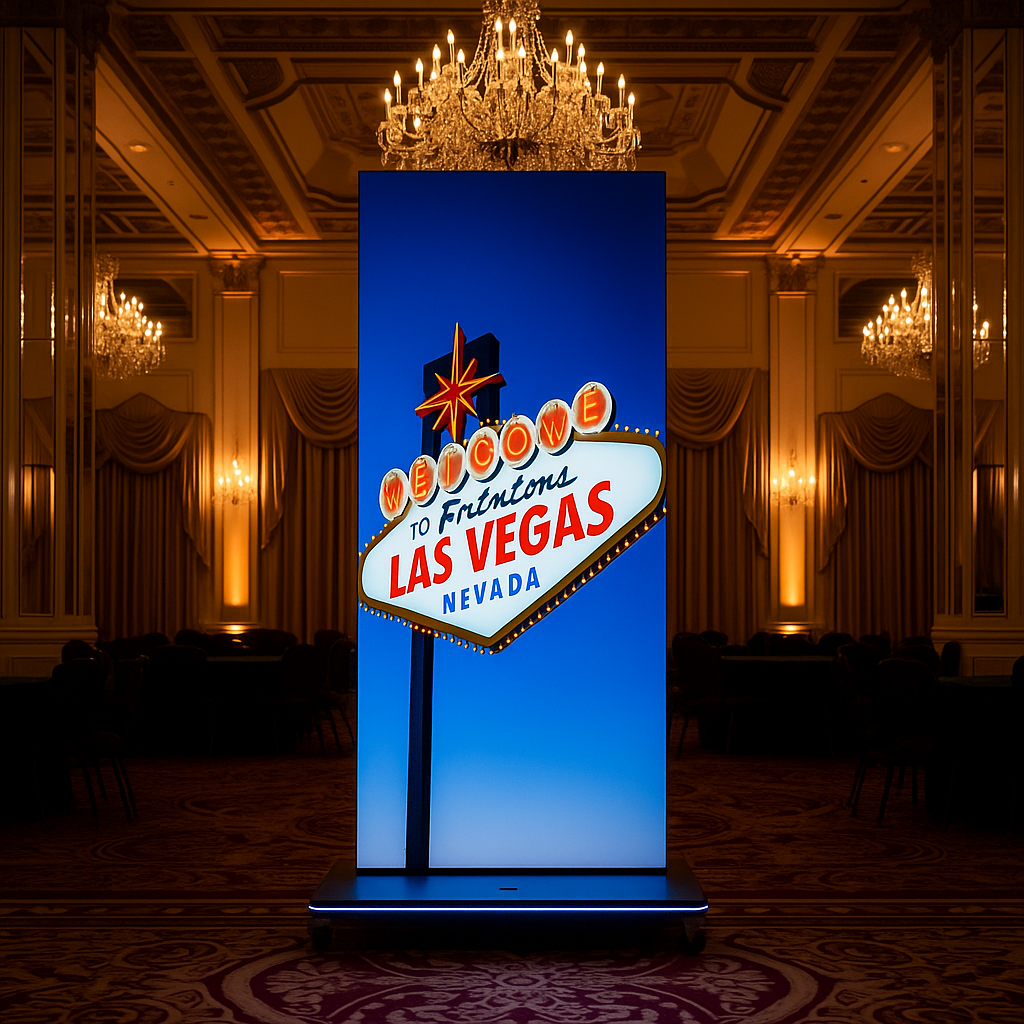 Mobile LED Vegas Sign