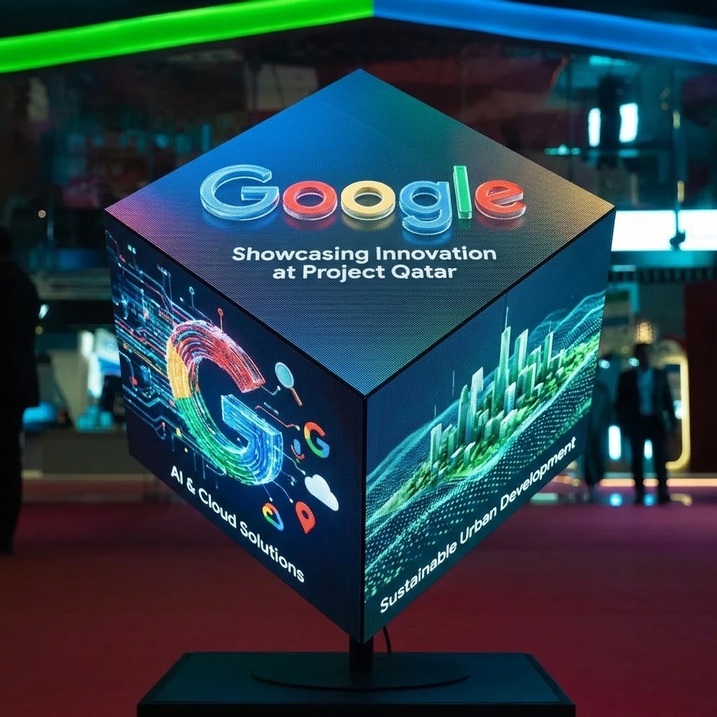 LED Cube Rental Las Vegas: The 7ft Rotating Video Display in Las Vegas